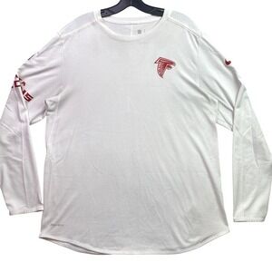 Atlanta Falcons Shirt Mens Large NFL Football Athletic Athleisure Nike Spell Out